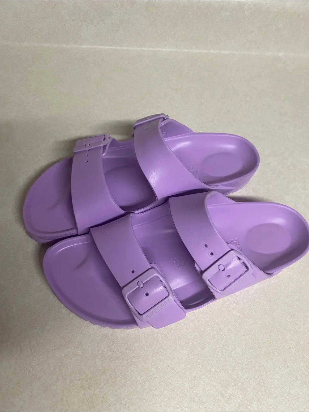 Birkenstock women’s Arizona sandals purple - Picture 3 of 7